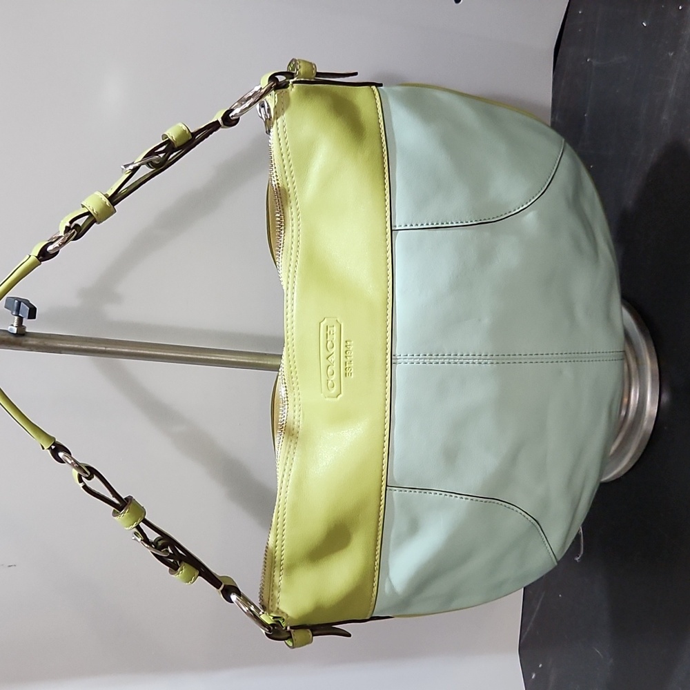 Coach Laura hobo leather bag